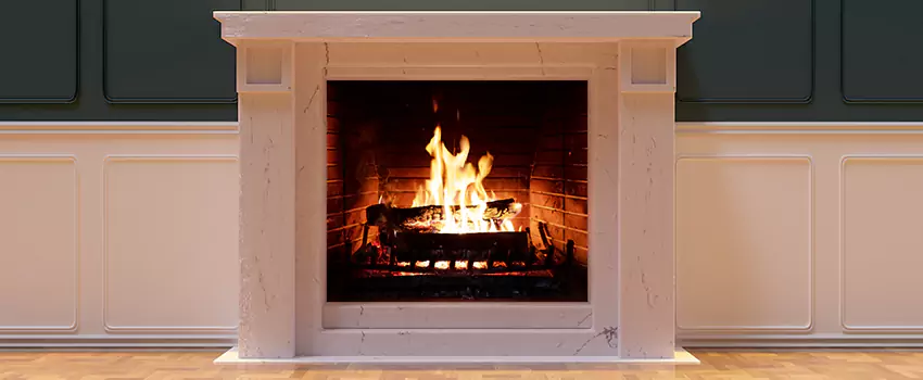 Decorative Electric Fireplace Installation in Coos Bay, Oregon