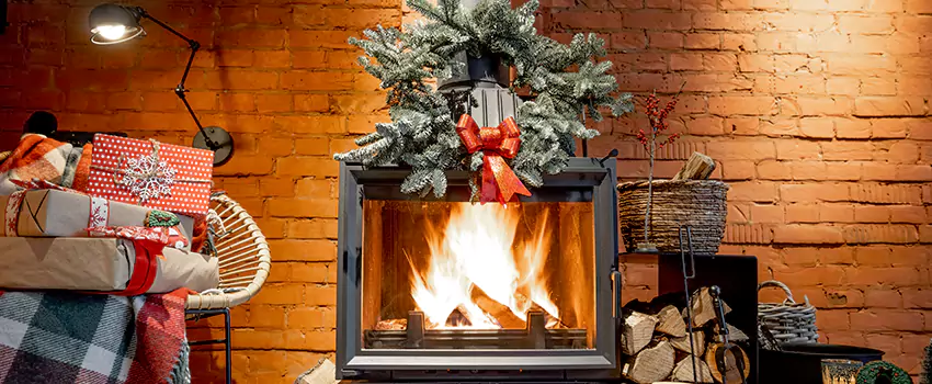 Travis Industries Linear Gas Fireplace Installation in Coos Bay, Oregon